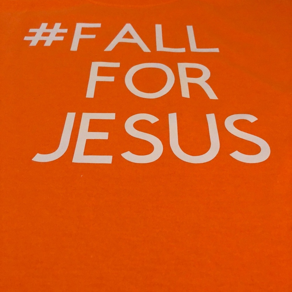 New Unisex Fall for Jesus T-Shirts